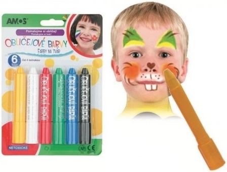 Pinturas faciales en barra – set de 6 colores