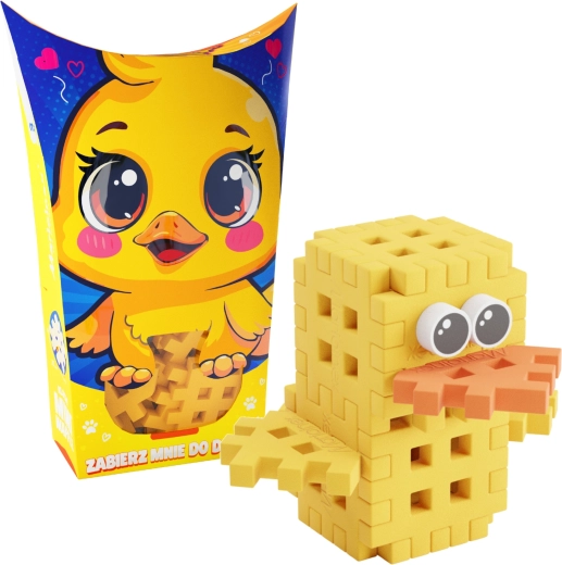 Set de construcción Mini Waffle Pocket Pets – patito