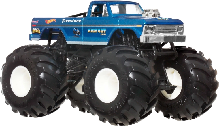 Icónico Bigfoot con detalles marcados