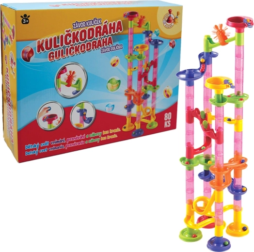 Circuito de canicas STUDO GAMES 80 piezas