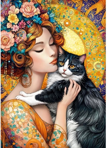 Puzzle La Bella y la Bestia de 1000 piezas de Cherry Pazzi