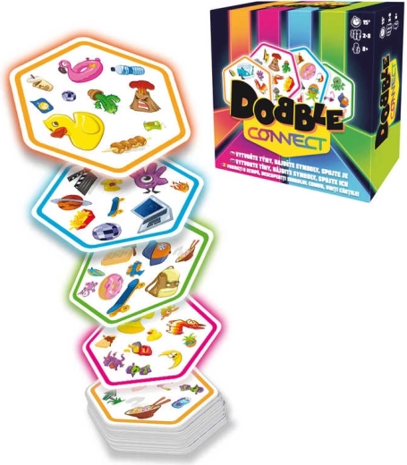 Asmodee Dobble Connect juego de observación