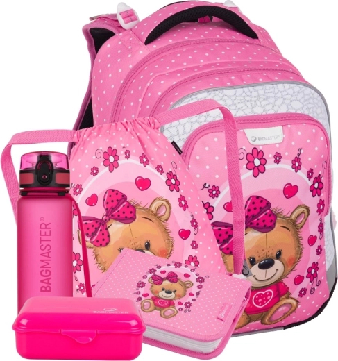 Bagmaster LUMI 24 h set escolar grande para alumnos de primer curso oso