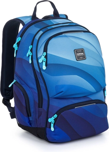 Mochila de estudiante azul Topgal Roth