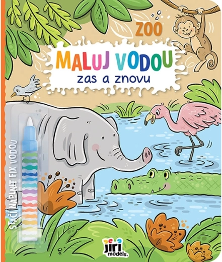Pinta con agua una y otra vez – Zoo
