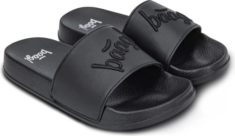 Baagl pantuflas logo negras