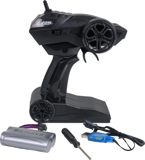 Mando de 2,4 GHz y batería recargable