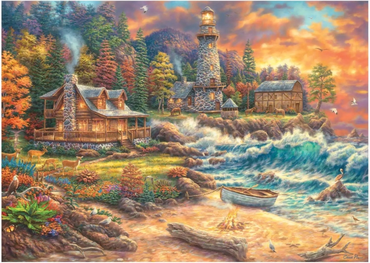 Puzzle Anatolian Providence en la costa 3000 piezas