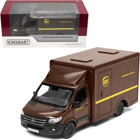 Kinsmart Mercedes-Benz Sprinter UPS a escala 1:48