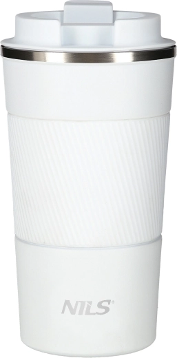 Taza térmica NILS Camp 510 ml blanca