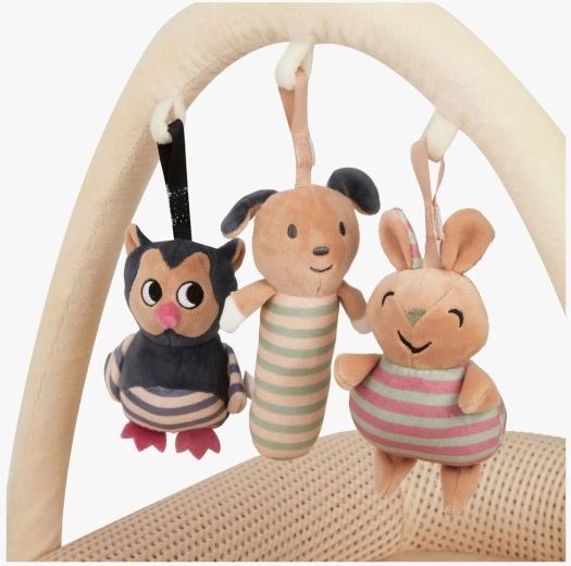 Arco de juegos desmontable con animalitos