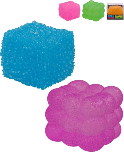 Mega squeeze cubo antiestrés de azúcar con textura sugar - 1 pieza