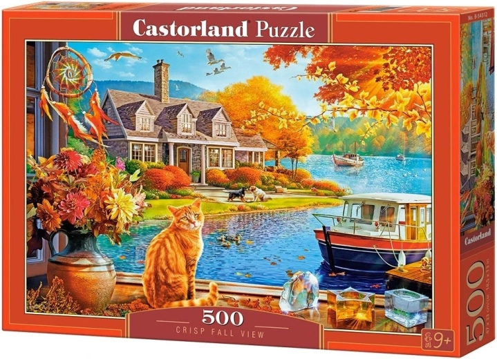 Puzzle Castorland Vista otoñal 500 piezas