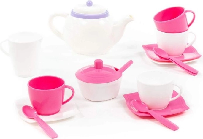 set de té infantil ALICE para 4 personas, 18 piezas