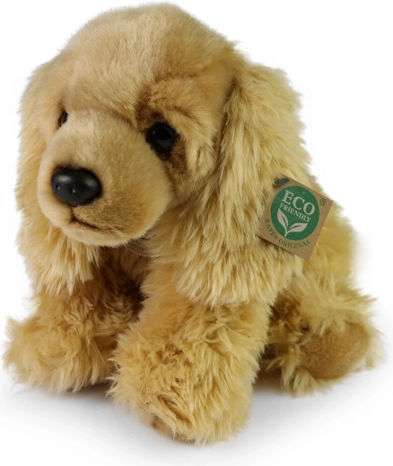 Perro de peluche Rappa, cocker sentado, Eco-Friendly, 30 cm