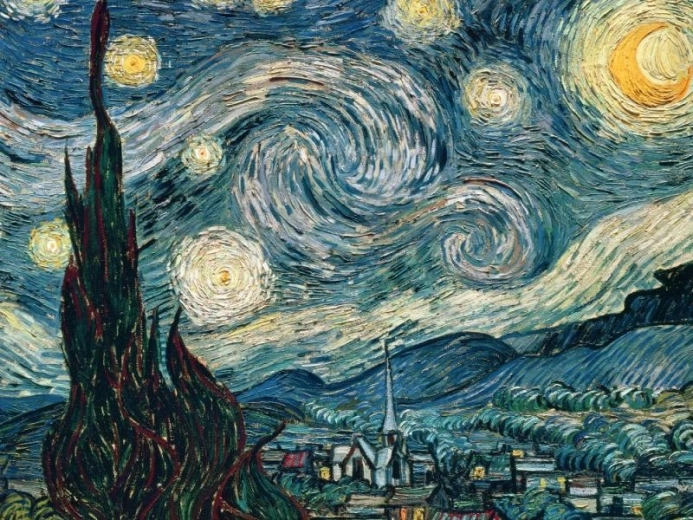 Puzzle Vincent van Gogh: Noche estrellada