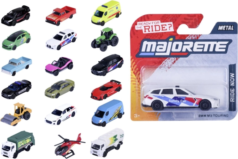 Vehículo urbano metálico Majorette a escala 1:64 - 1 unidad