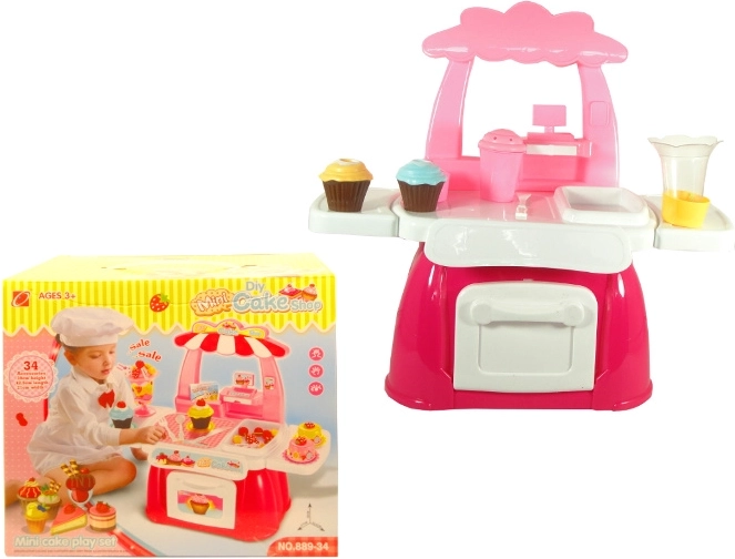 pastelería infantil – set de 34 piezas