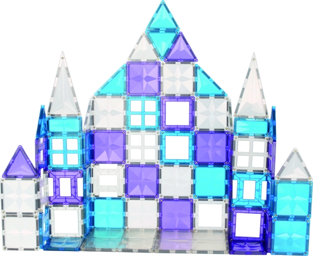 Cleverclixx construcción magnética mega ice crystal pack 180 piezas