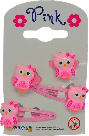 Gomitas y pinzas de colores para niños Sparkys – set creativo para crear accesorios