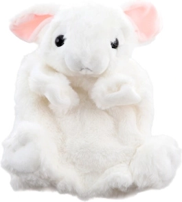 Títere de conejo de peluche eco-friendly