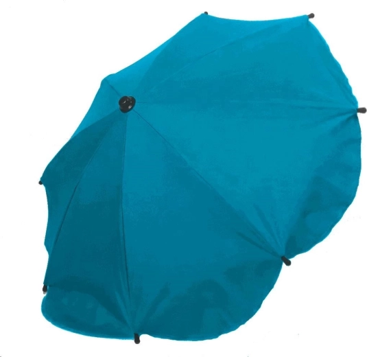 Sombrilla para cochecito – azul jaspeado
