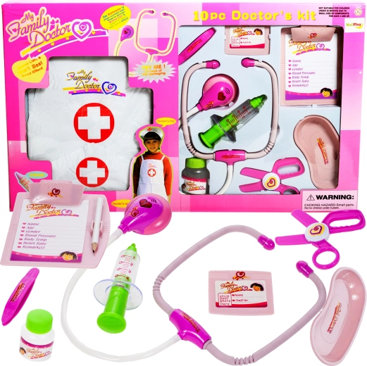 Set de médico con bata Dr. Burska