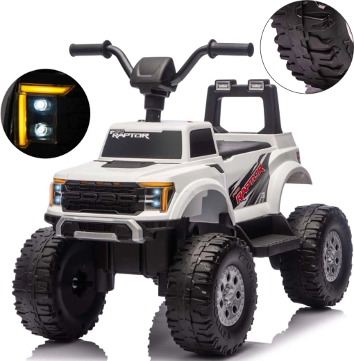 Coche eléctrico Milly Mally Ford F-150 Raptor azul