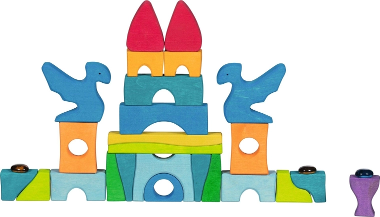 Juego de construcción para construir un castillo Sparkling Stone - 1 unidad