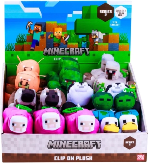 Llavero de peluche Minecraft serie 2