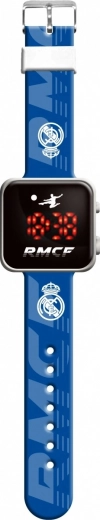 Reloj LED con calendario Real Madrid