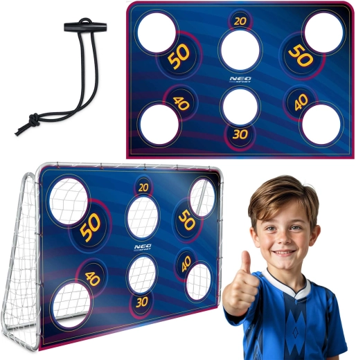 Neo-Sport lona de tiro para portería de fútbol 215 × 150 cm