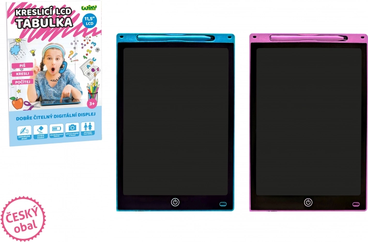 Tableta LCD de dibujo de 11,5" con escritura multicolor