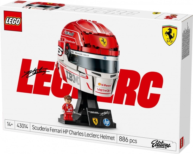 Casco de exhibición de F1 con detalles auténticos