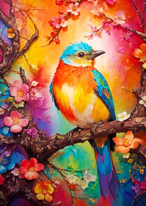 Puzzle ENJOY pajarito colorido 1000 piezas