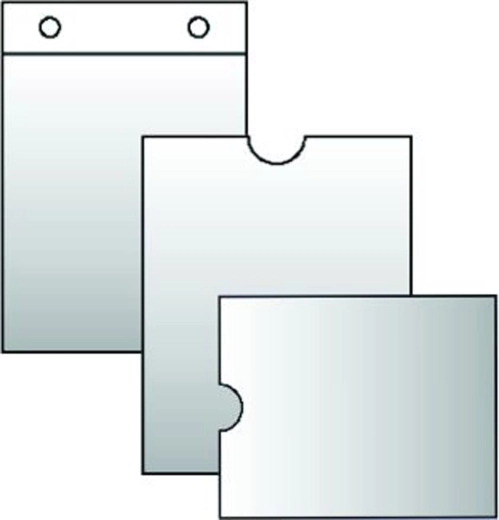Funda transparente para billete de abono 85x115 mm