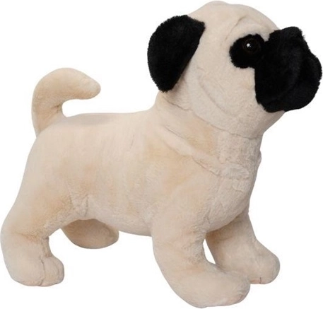Bulldog de peluche grande