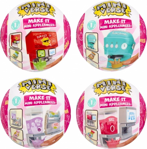 Miniverse Make It Mini Appliances – mini electrodomésticos para preparar bebidas