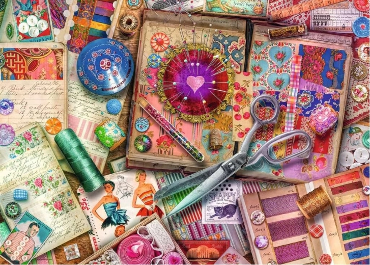 Puzzle Ravensburger Alta costura 1000 piezas