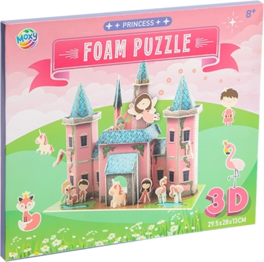 Puzzle 3D de espuma MOXY Princesas