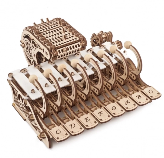 Ugears modelo mecánico de madera del instrumento musical Celesta