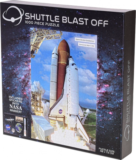 Puzzle NASA – lanzamiento del transbordador espacial (1000 piezas)
