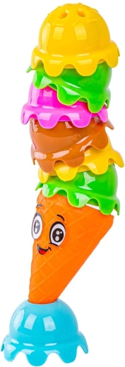 Construcción de una torre de helado llena de tensión