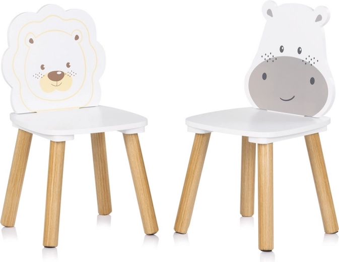 Sillas divertidas HIPPO y LION