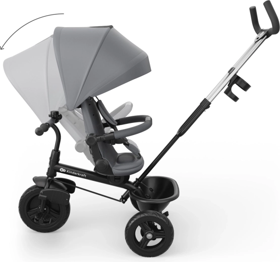 Asiento 360° CLICK & TWIST y posición semirreclinada