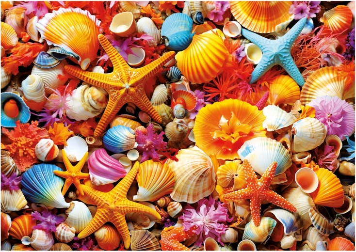 Puzzle Conchas 1000 piezas EDUCA