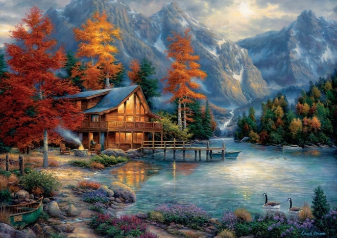 Puzzle reflejo otoñal 3000 piezas ART PUZZLE