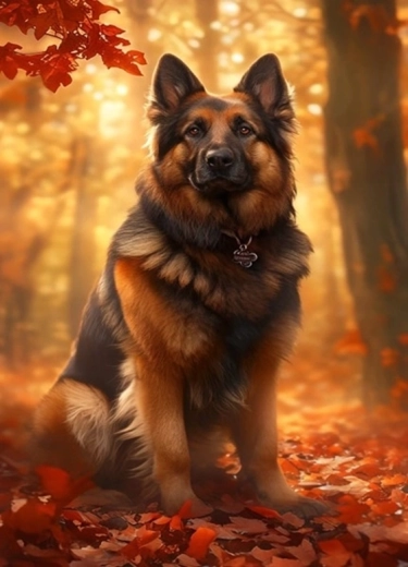 Norimpex pintura por números Pastor en otoño 40 × 50 cm