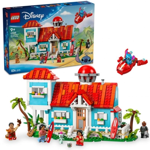 LEGO® | Disney 43268 Lilo y Stitch y la casa de la playa