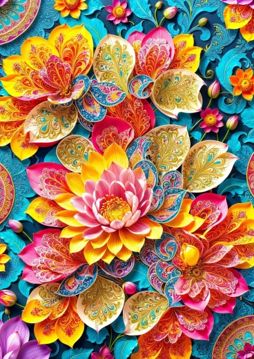 Puzzle Enjoy Líneas de agua elegantes 1000 piezas